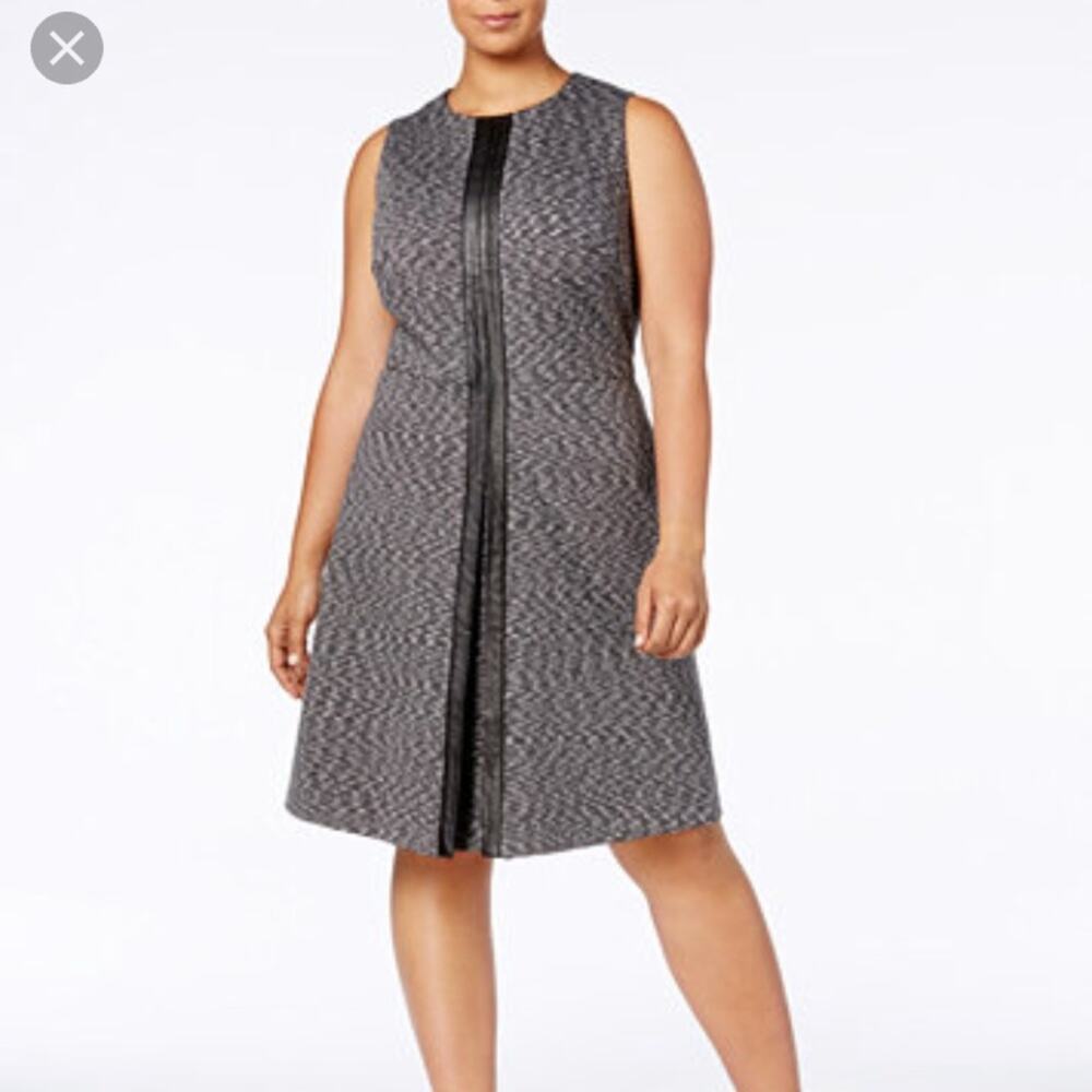 Calvin Klein A-line dress